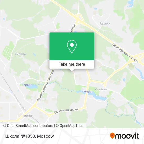 Школа №1353 map