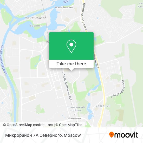 Микрорайон 7А Северного map