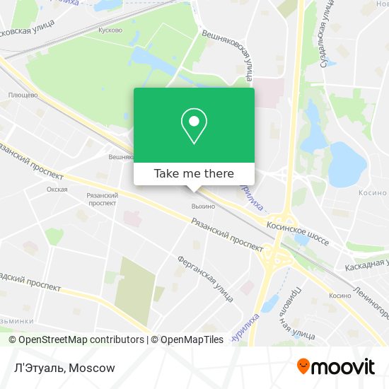 Л'Этуаль map