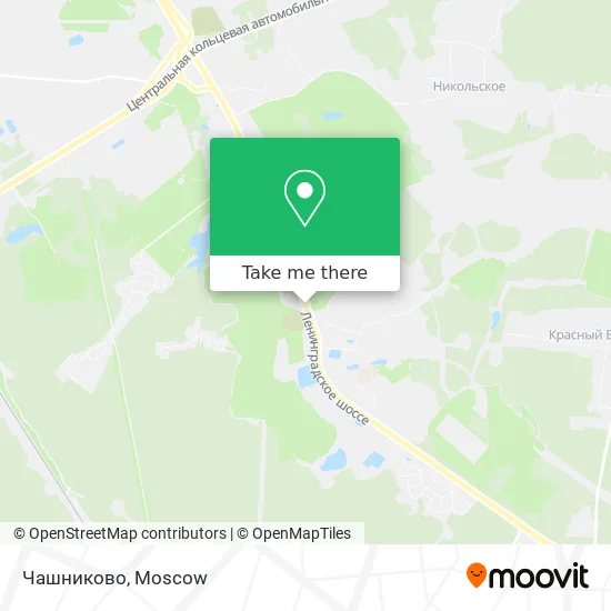 Чашниково map