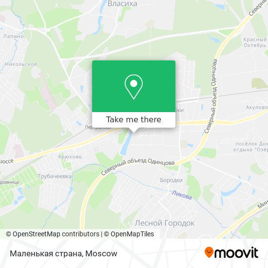 Маленькая страна map