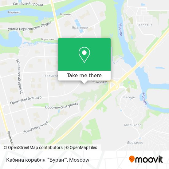 Кабина корабля ""Буран"" map