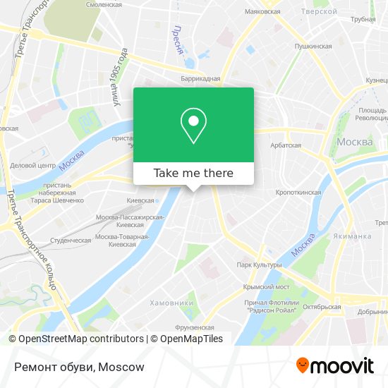 Ремонт обуви map