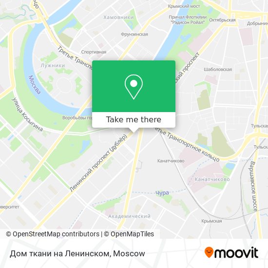 Дом ткани на Ленинском map