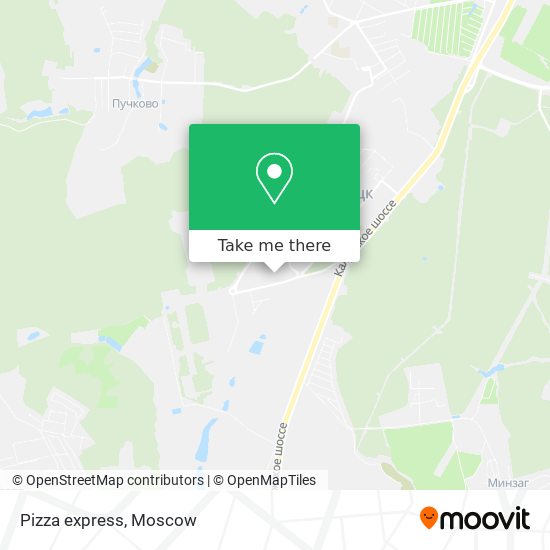 Pizza express map