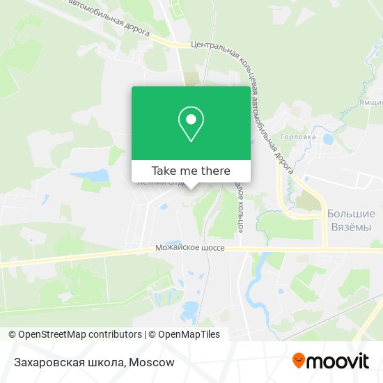 Захаровская школа map