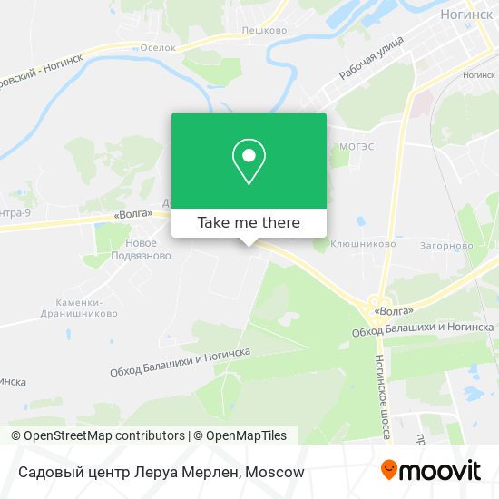 Садовый центр Леруа Мерлен map