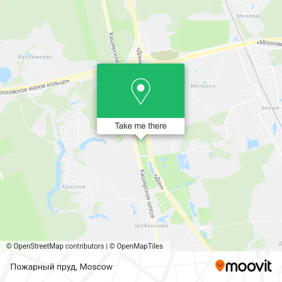 Пожарный пруд map