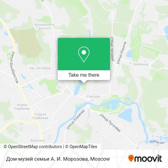 Дом-музей семьи А. И. Морозова map