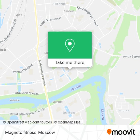 Magneto fitness map