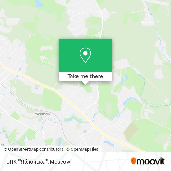 СПК ""Яблонька"" map
