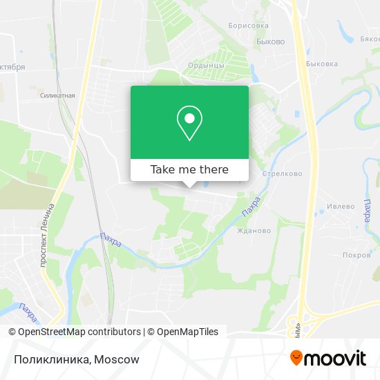Поликлиника map