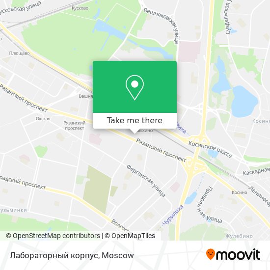 Лабораторный корпус map