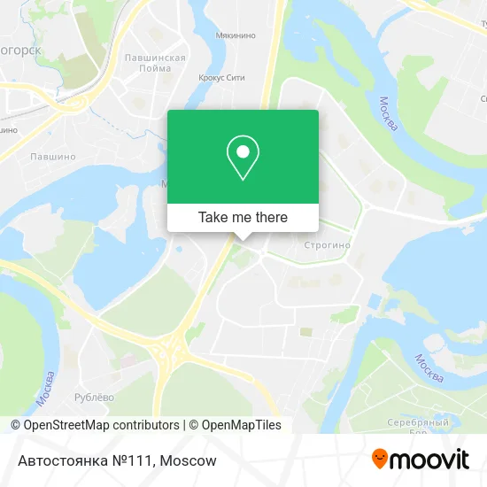 Автостоянка №111 map