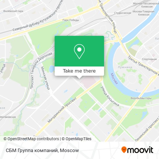 СБМ Группа компаний map