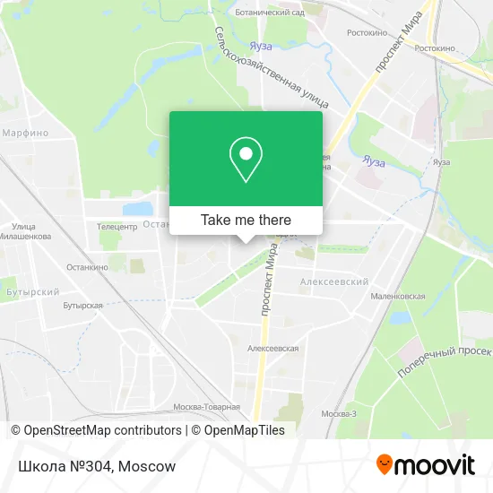 Школа №304 map