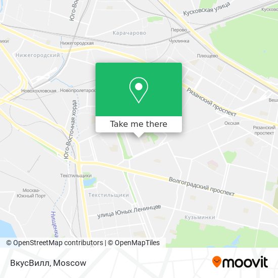 ВкусВилл map