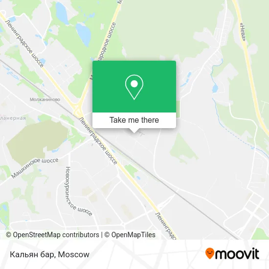 Кальян бар map