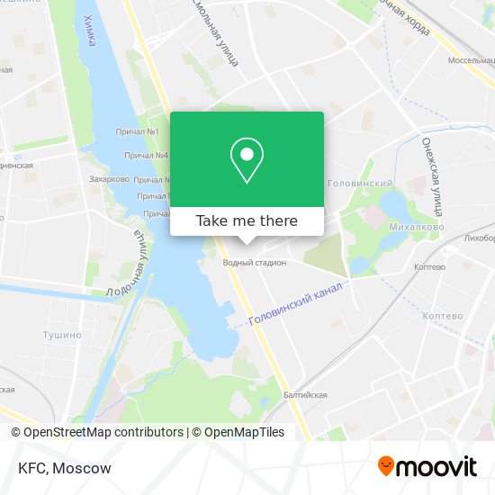 KFC map