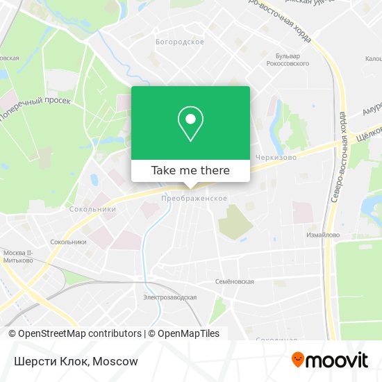 Шерсти Клок map