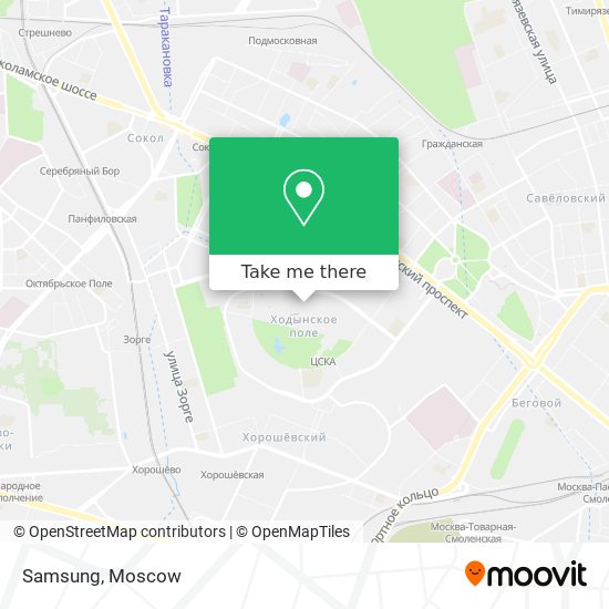 Samsung map