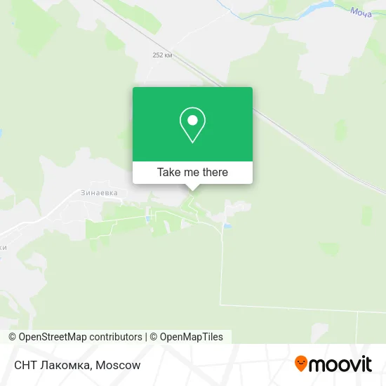 СНТ Лакомка map