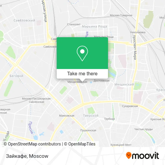 Зайкафе map