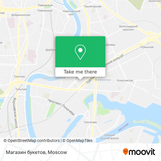 Магазин букетов map