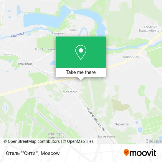 Отель ""Сити"" map