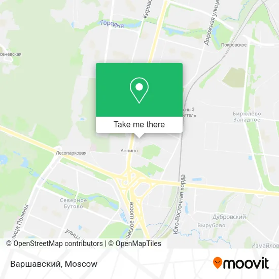 Варшавский map