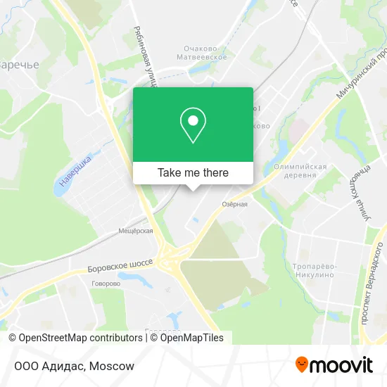 ООО Адидас map