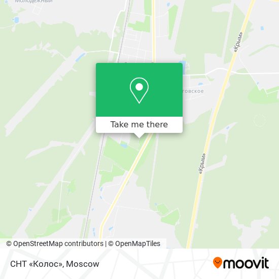 СНТ «Колос» map
