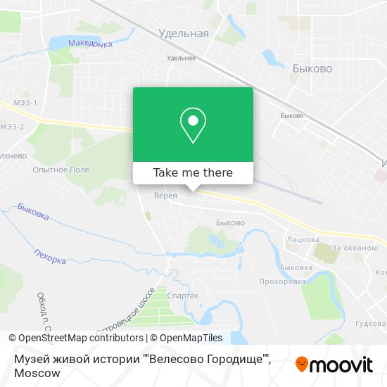 Музей живой истории ""Велесово Городище"" map