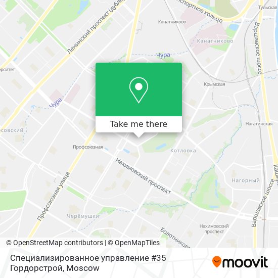 Специализированное управление #35 Гордорстрой map