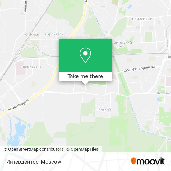 Интердентос map