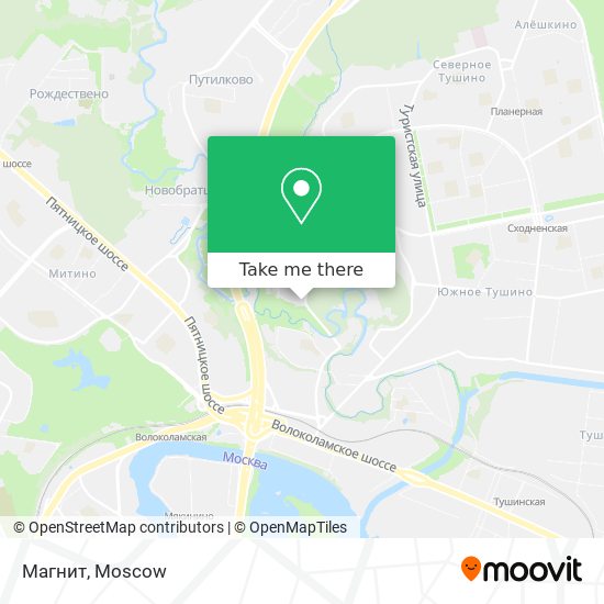 Магнит map