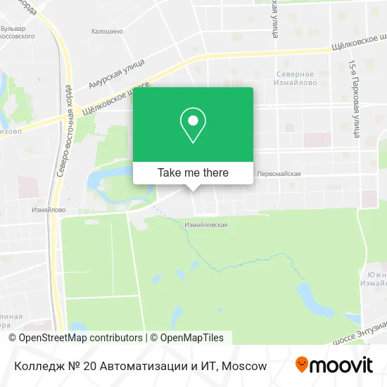 Колледж № 20 Автоматизации и ИТ map