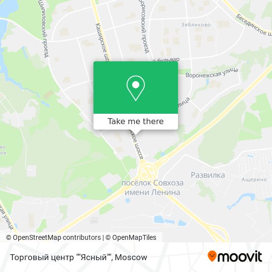 Торговый центр ""Ясный"" map