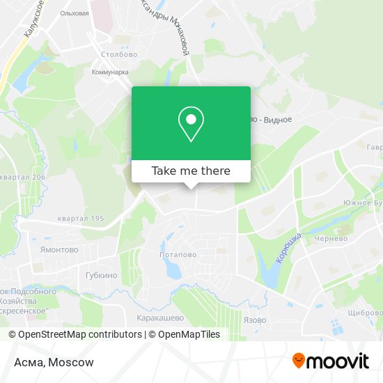 Асма map
