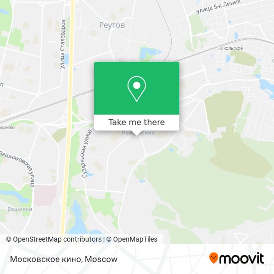 Московское кино map