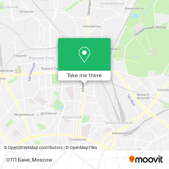 ОТП Банк map