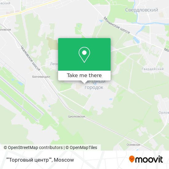 ""Торговый центр"" map