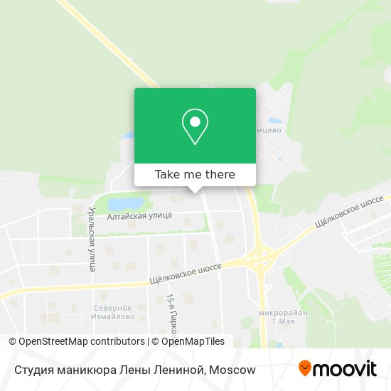 Студия маникюра Лены Лениной map