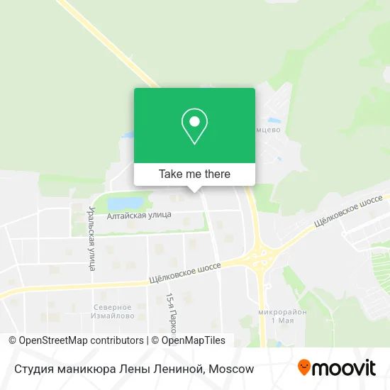 Студия маникюра Лены Лениной map