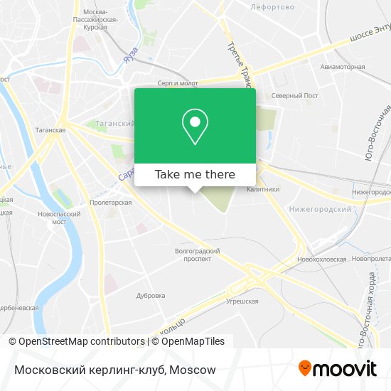 Московский керлинг-клуб map