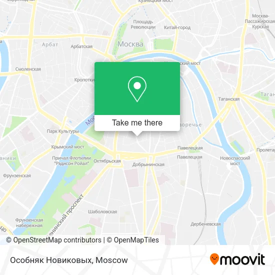 Особняк Новиковых map