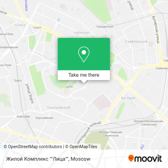 Жилой Комплекс ""Лица"" map