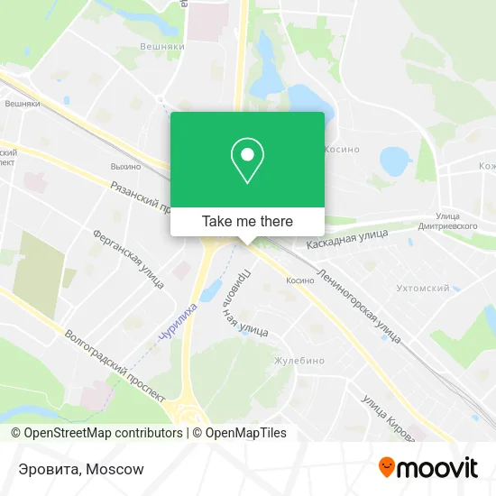 Эровита map