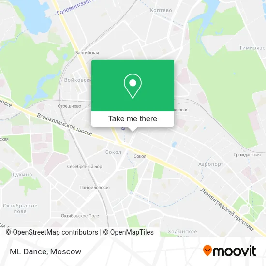 ML Dance map