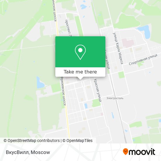 ВкусВилл map